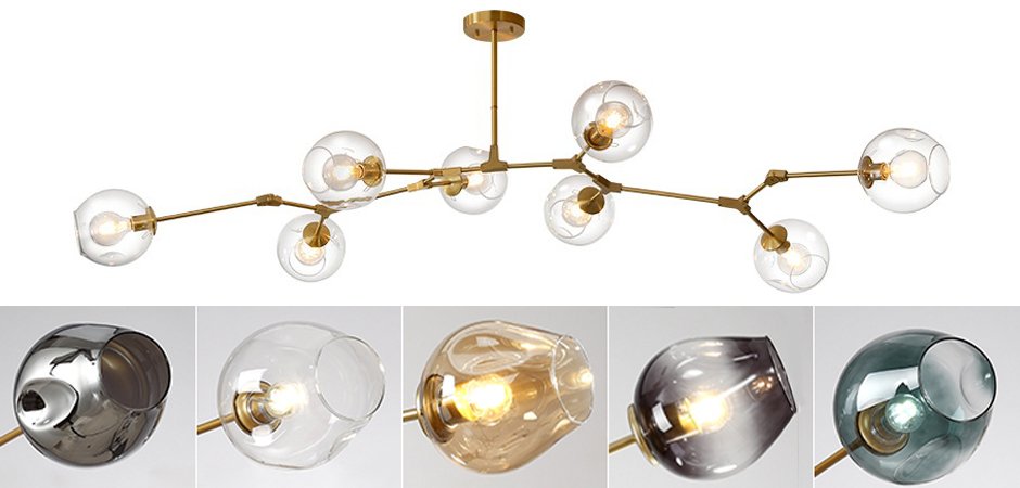 Люстра Branching Bubble Chandelier