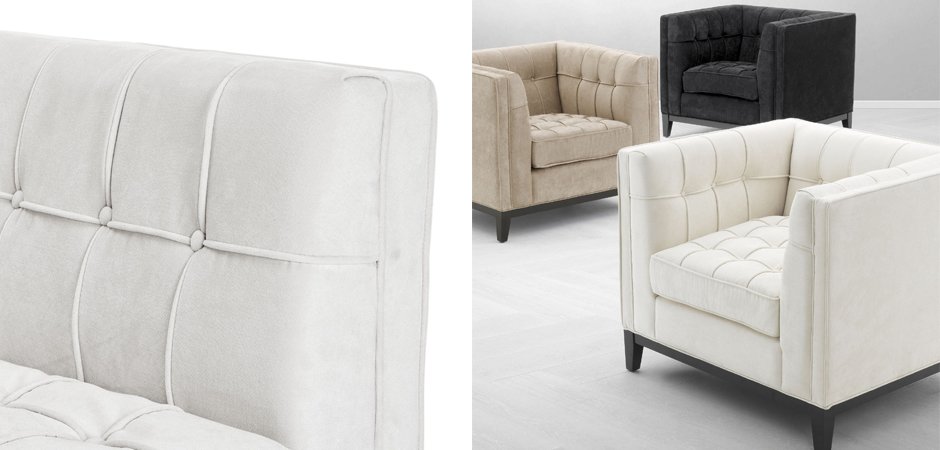 Кресло Eichholtz Chair Aldgate Ecru