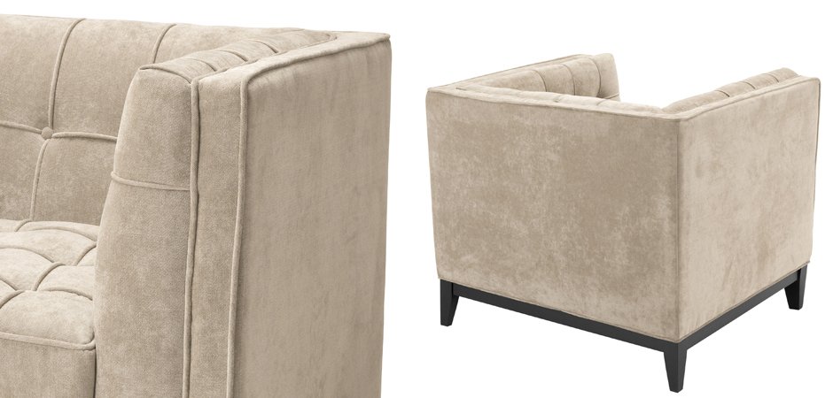 Кресло Eichholtz Chair Aldgate Greige
