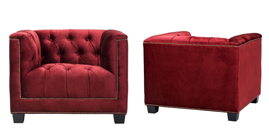 Кресло Eichholtz Chair Paolo Red