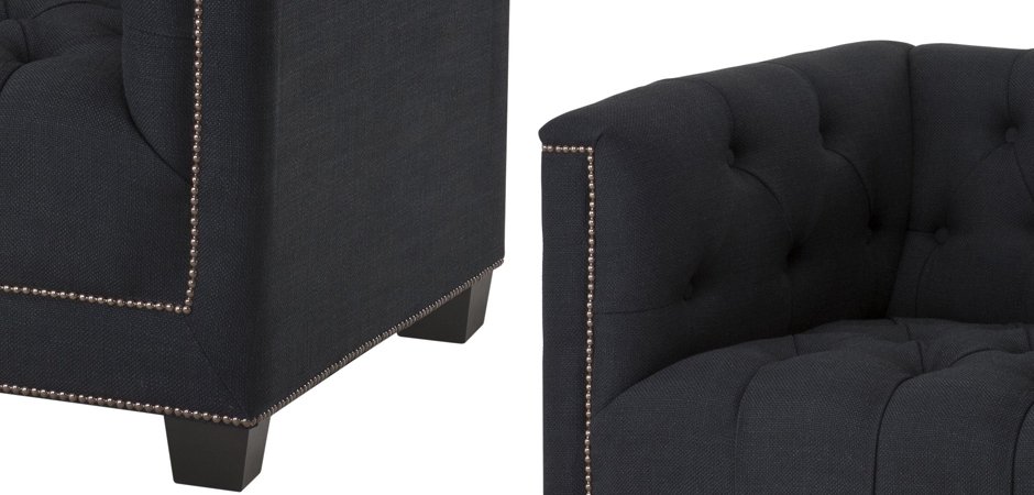 Кресло Eichholtz Chair Paolo Black