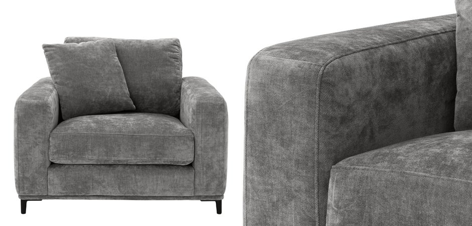 Кресло Eichholtz Chair Feraud Grey