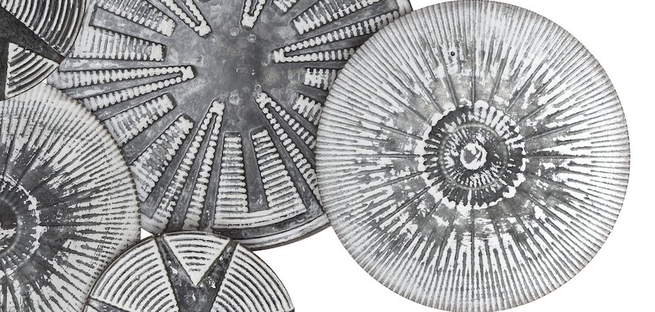 Арт-объект Plate silver