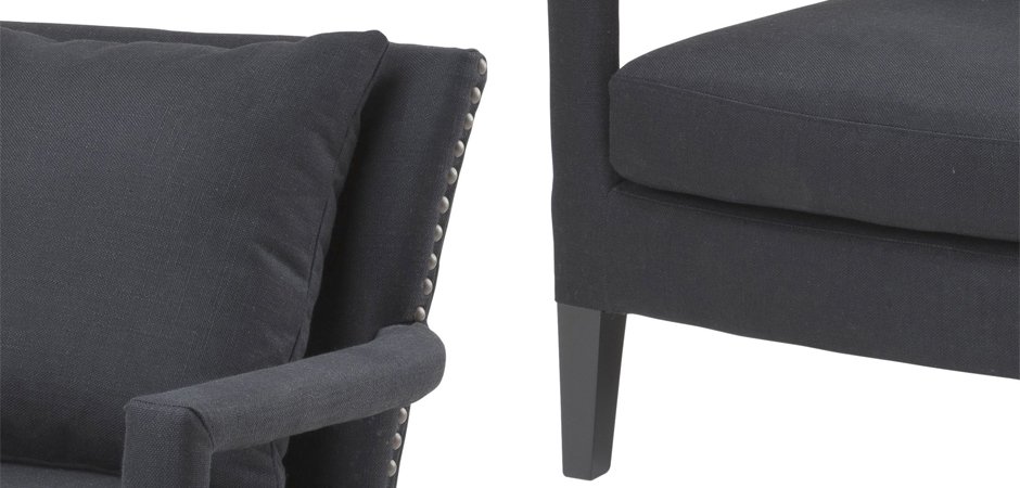 Кресло Eichholtz Chair Gregory Black
