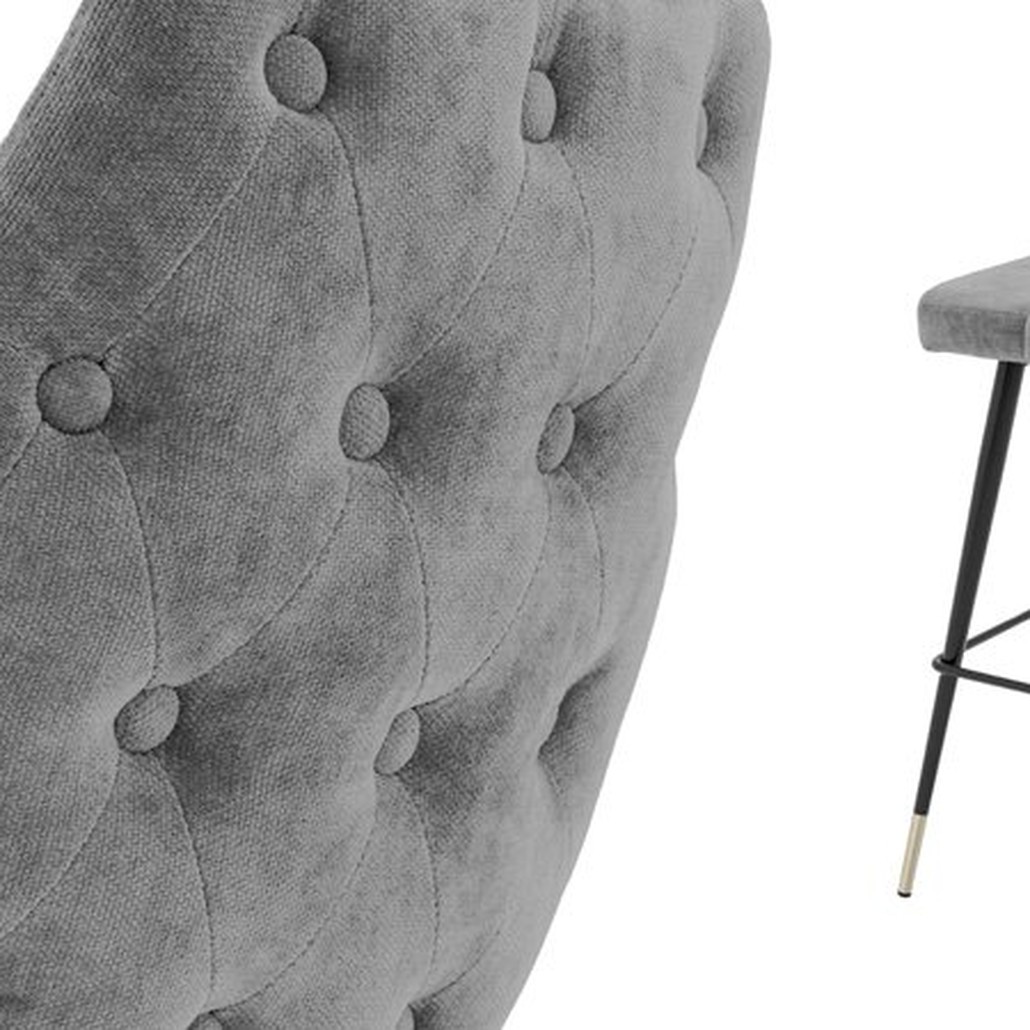Барный стул Eichholtz Bar Stool Cedro Grey