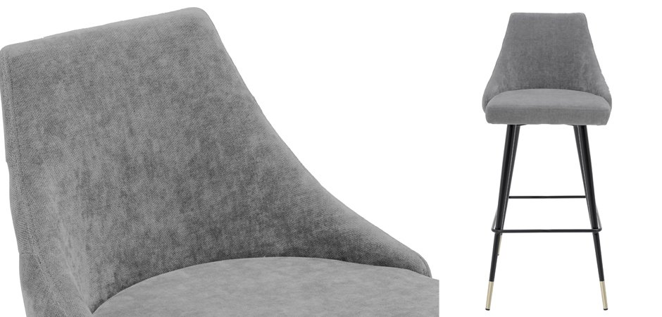 Барный стул Eichholtz Bar Stool Cedro Grey
