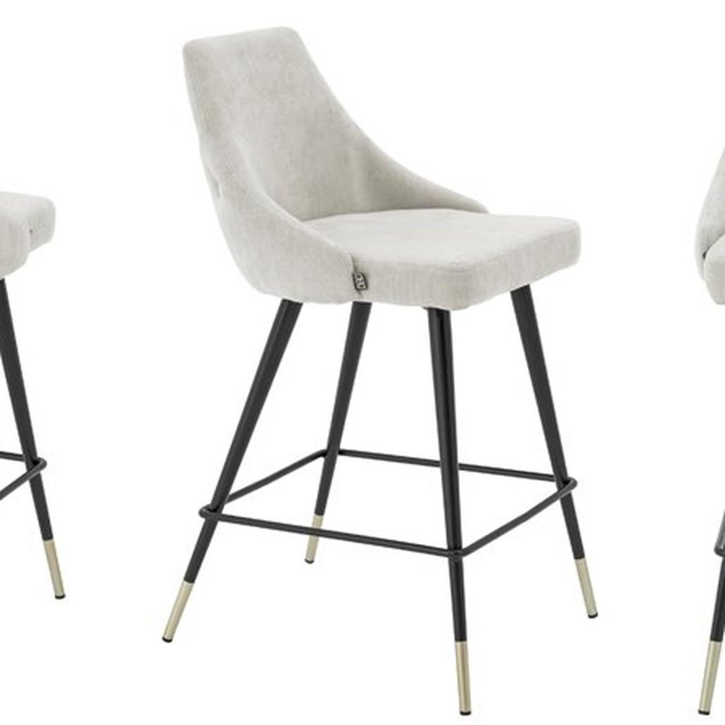 Полубарный стул Eichholtz Counter Stool Cedro Sand