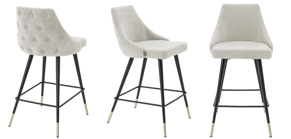 Полубарный стул Eichholtz Counter Stool Cedro Sand