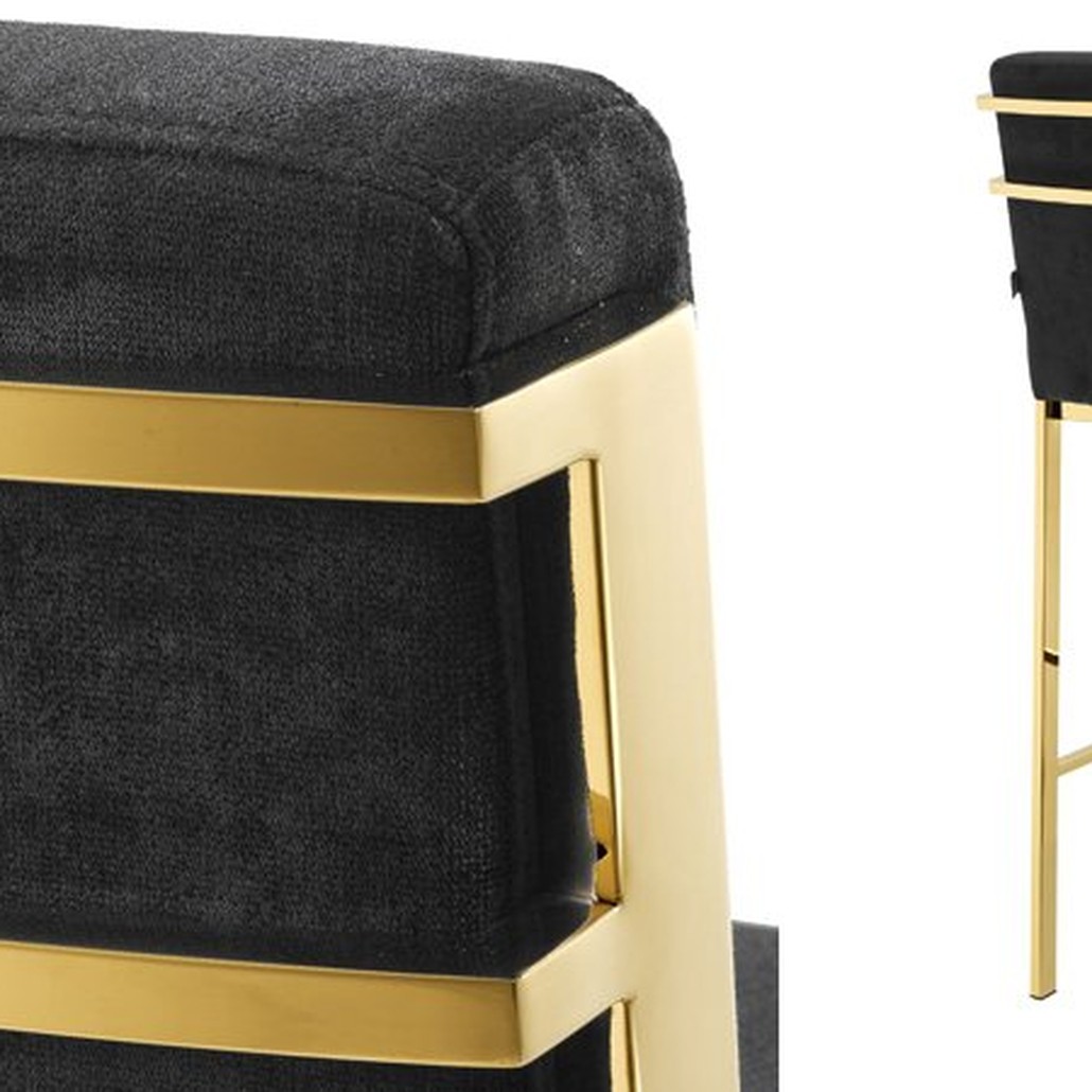 Барный стул Eichholtz Bar Stool Scott Gold