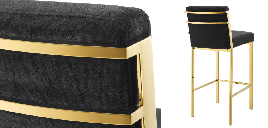 Барный стул Eichholtz Bar Stool Scott Gold