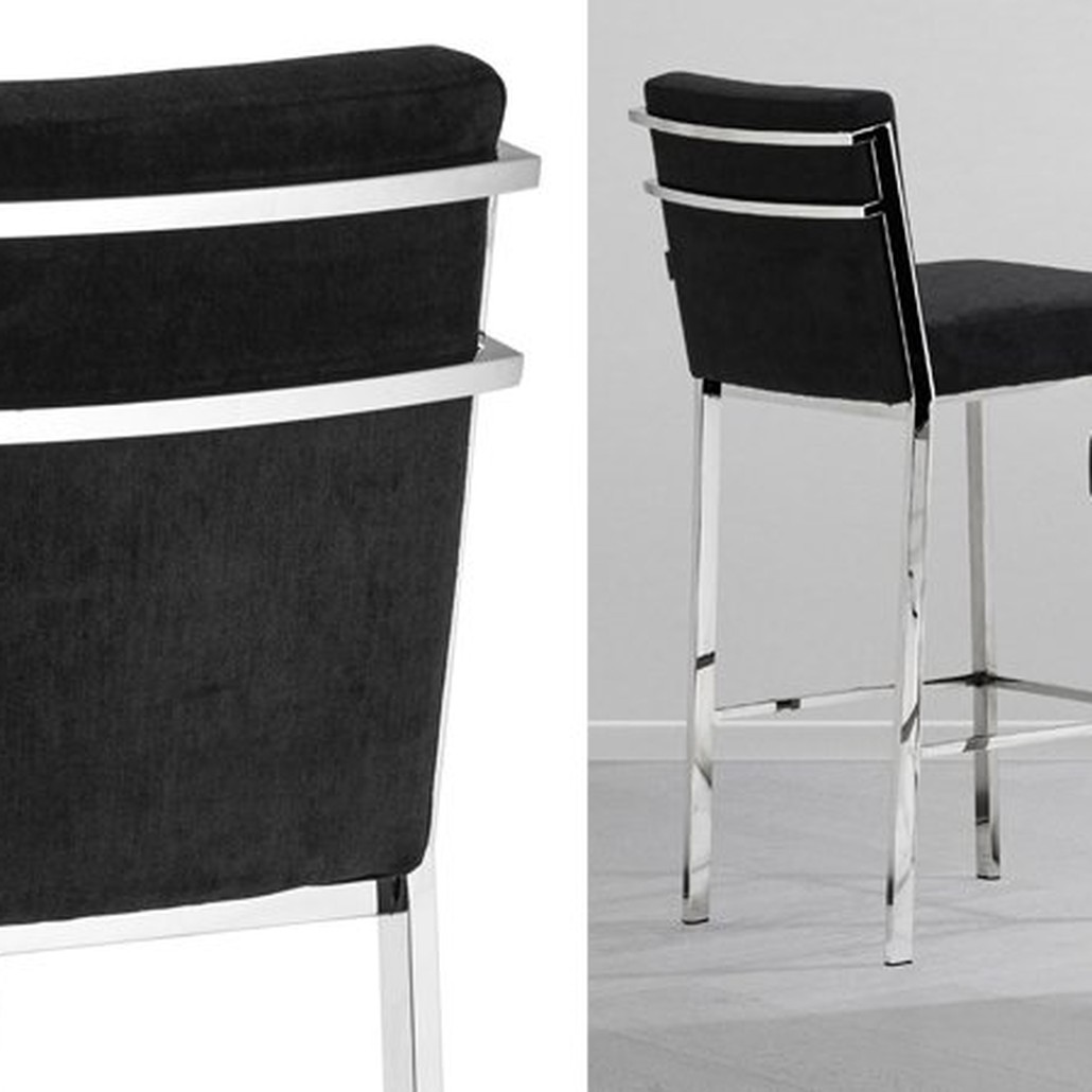 Барный стул Eichholtz Bar Stool Scott Steel