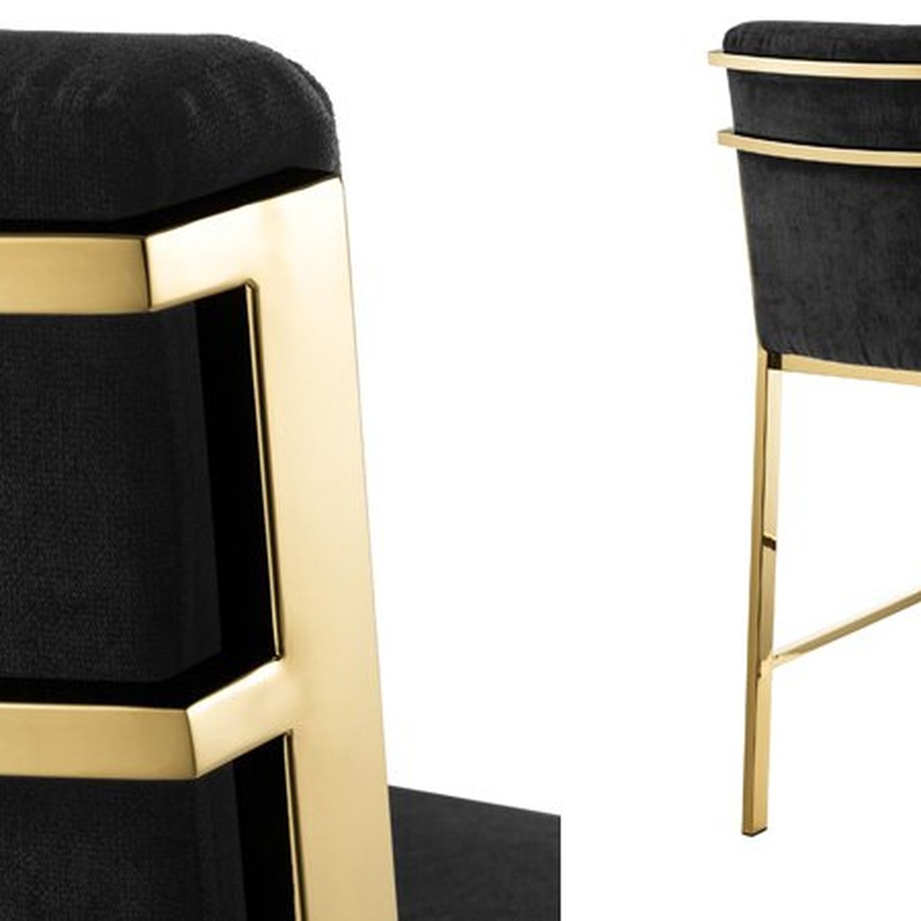 Полубарный стул Eichholtz Counter Stool Scott Gold
