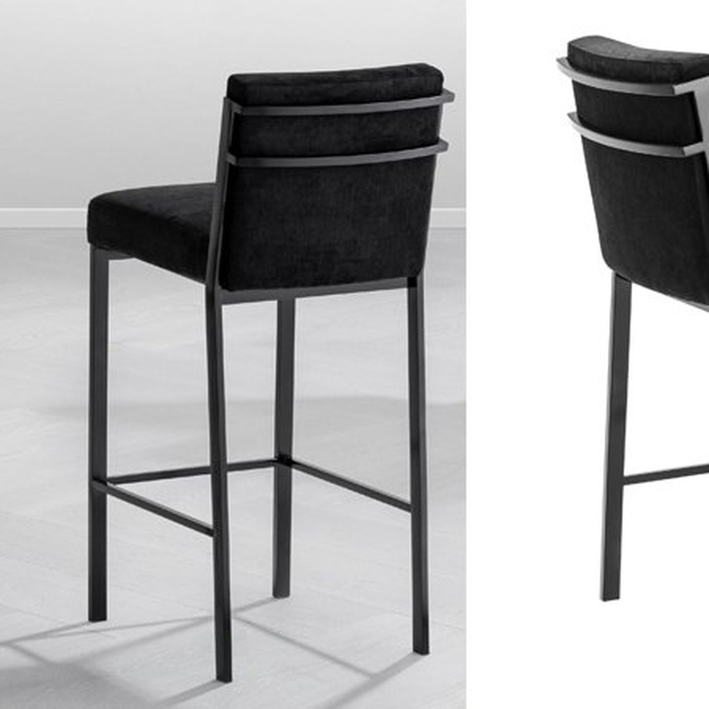 Полубарный стул Eichholtz Counter Stool Scott Bronze