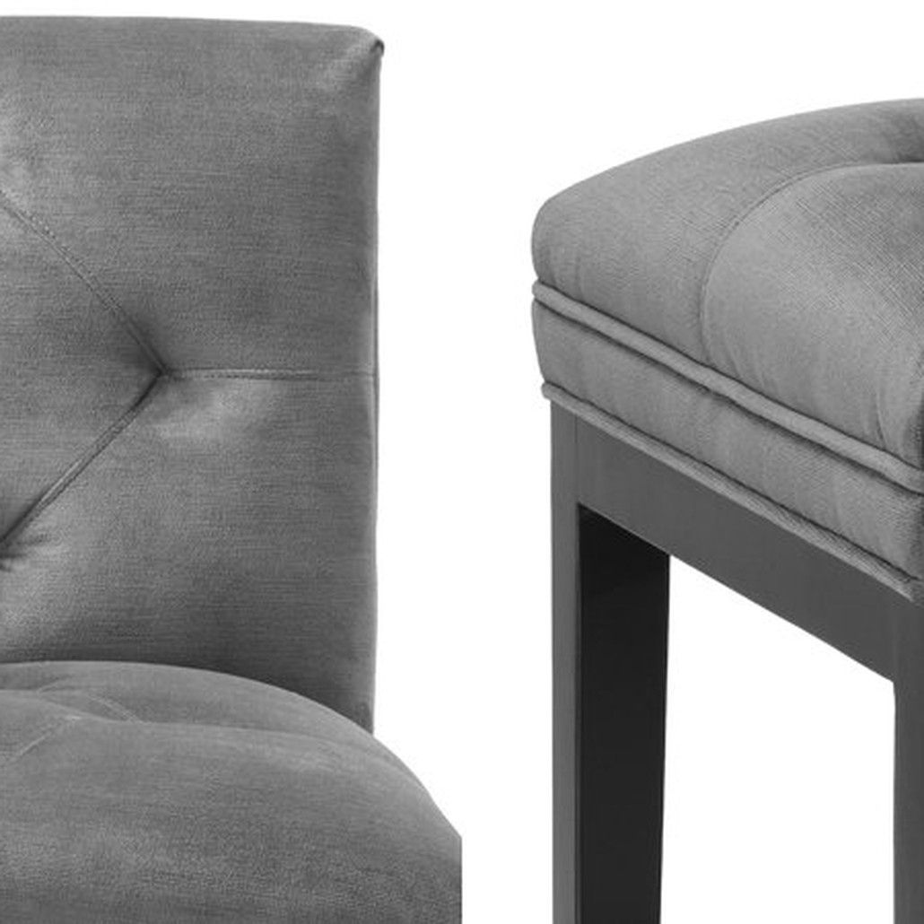 Барный стул Eichholtz Bar Stool Cesare Grey