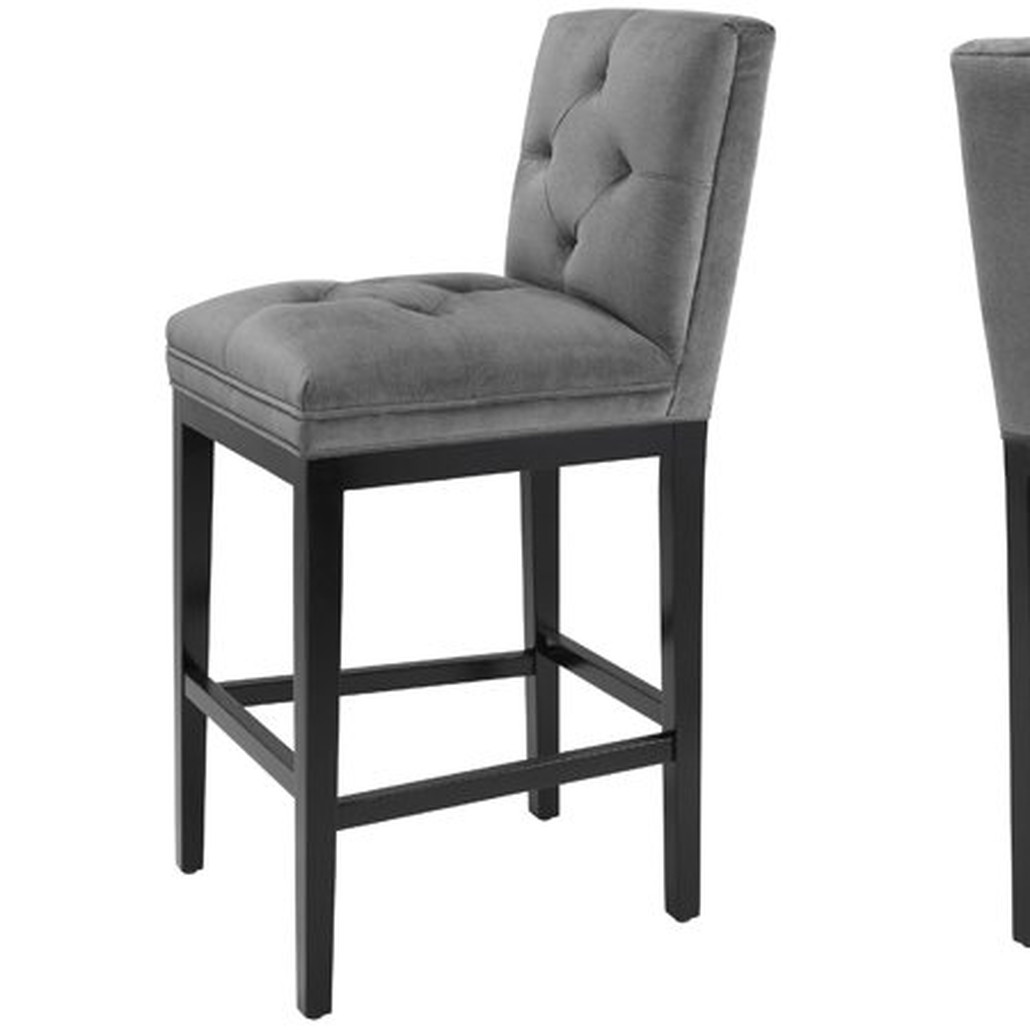 Барный стул Eichholtz Bar Stool Cesare Grey