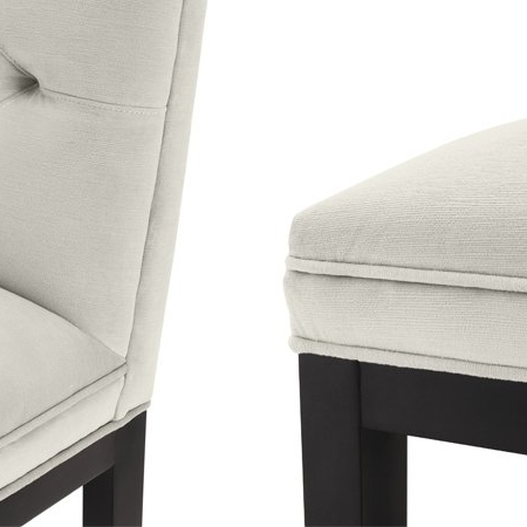 Барный стул Eichholtz Bar Stool Cesare Pebble grey