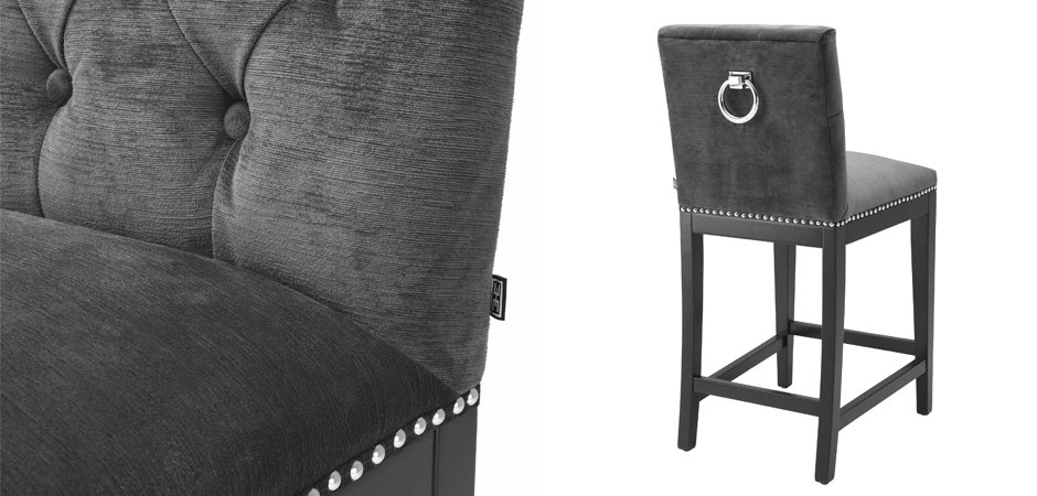 Полубарный стул Eichholtz Counter Stool Domino