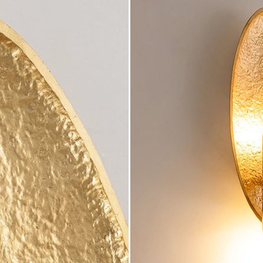 Бра Corrugation Gold