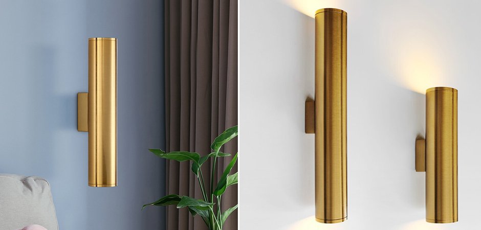 Бра Trumpet Brass Sconce