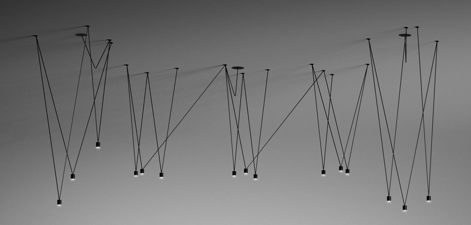 Люстра Match chandelier Vibia