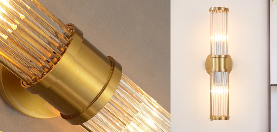 Ralph Lauren Бра Allen Double Light Brass