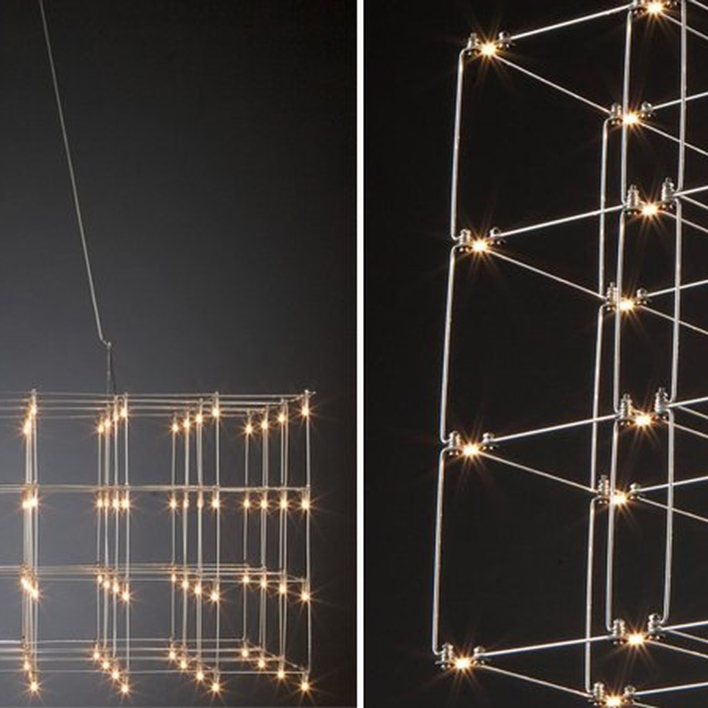 Люстра Quasar Cosmos Square LED pendant light