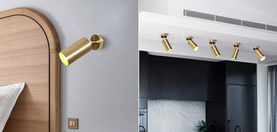 Спот GMCA01 Gold Ceiling Light