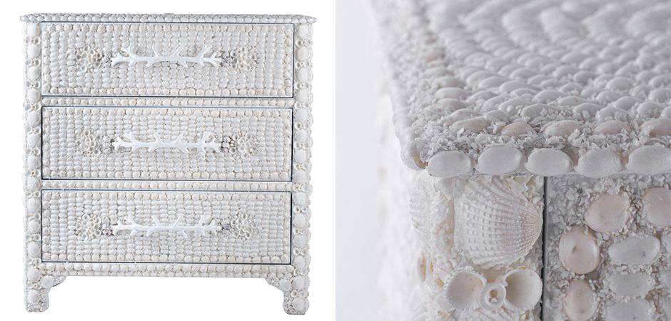 Комод из ракушек Marchmont Chest