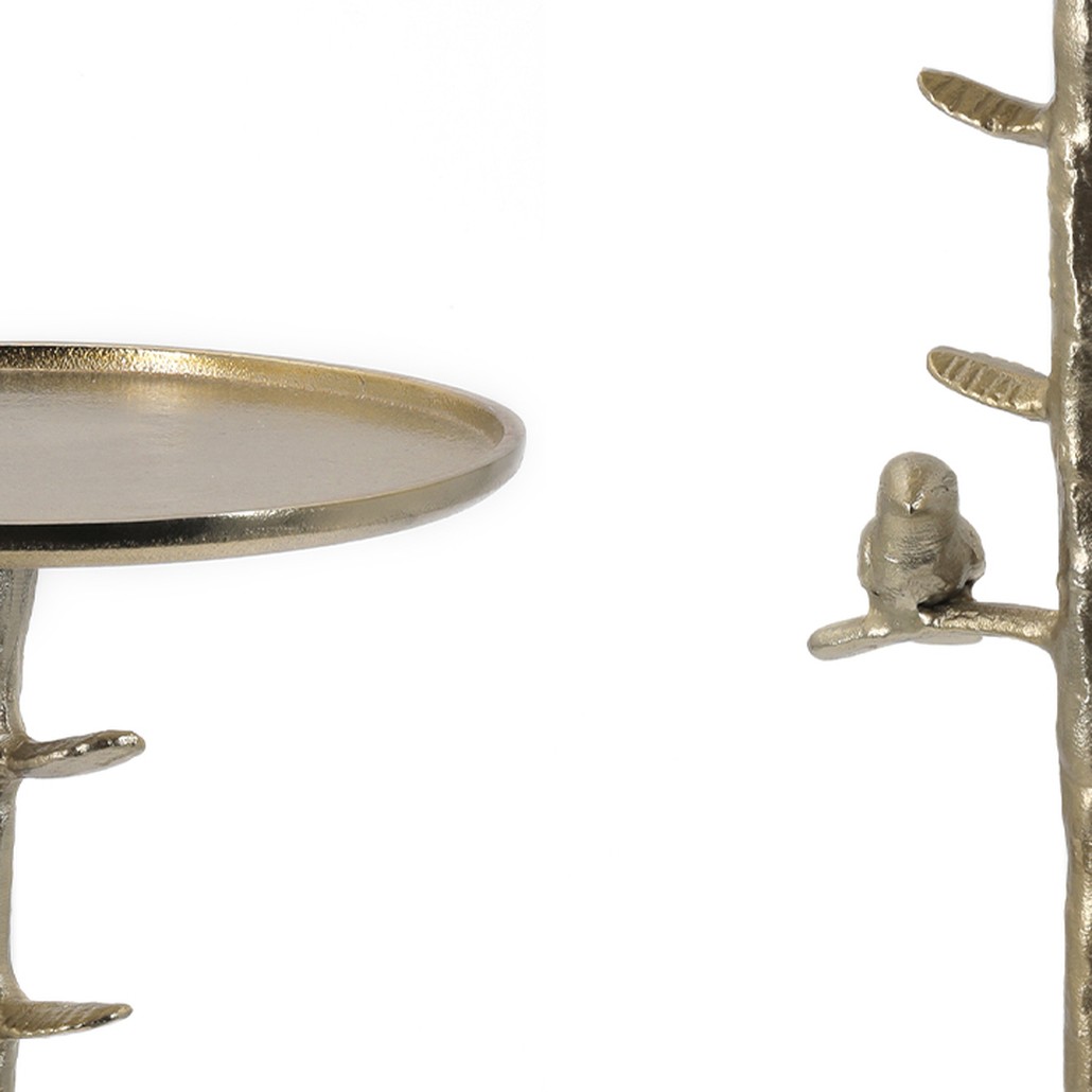 Приставной стол Piaf Gold Drinks Table