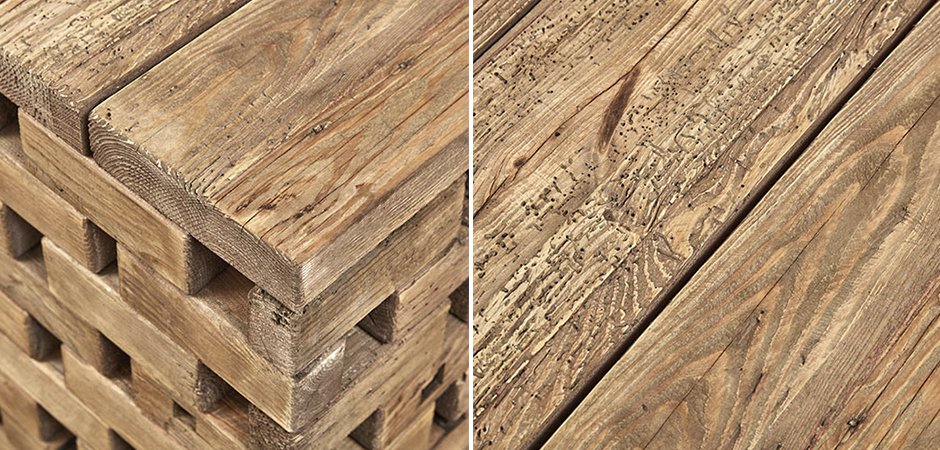 Приставной стол Wicker Bricks
