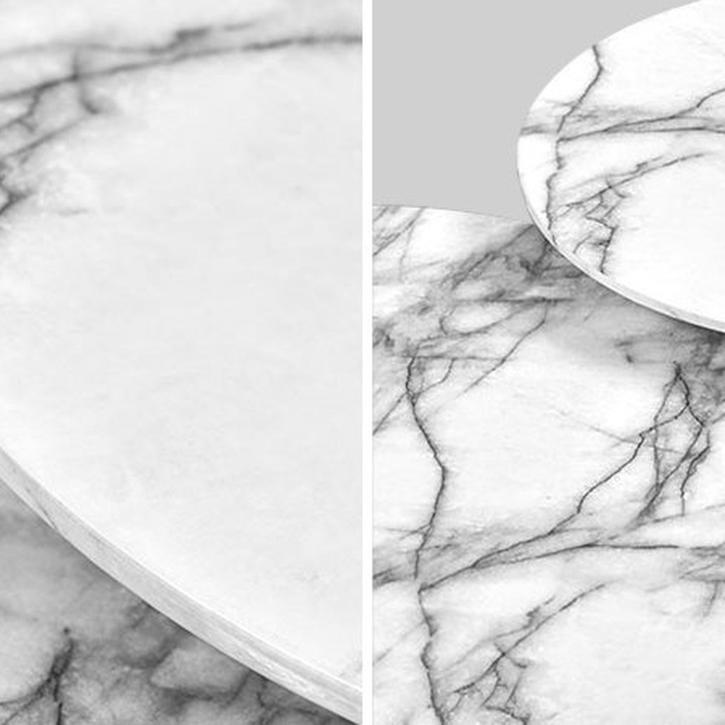 Комплект из двух столов Marble & Brass