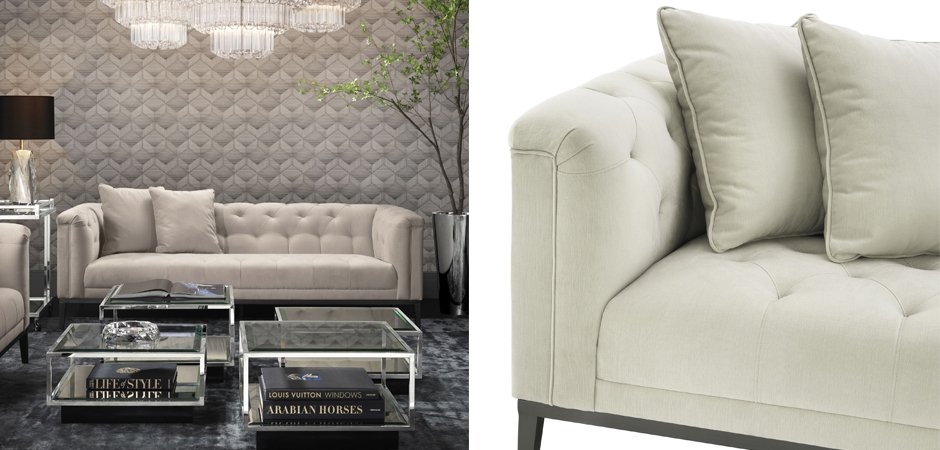 Диван Eichholtz Sofa Cesare Beige