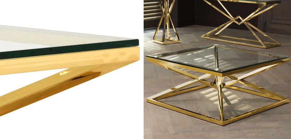 Журнальный стол Eichholtz Coffee Table Connor Gold