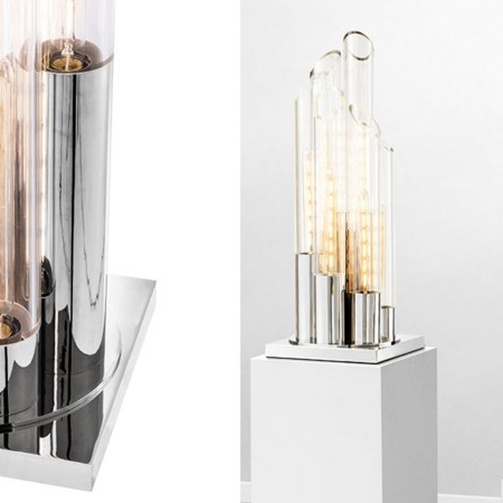 Настольная лампа Eichholtz Table Lamp Paradiso Nickel