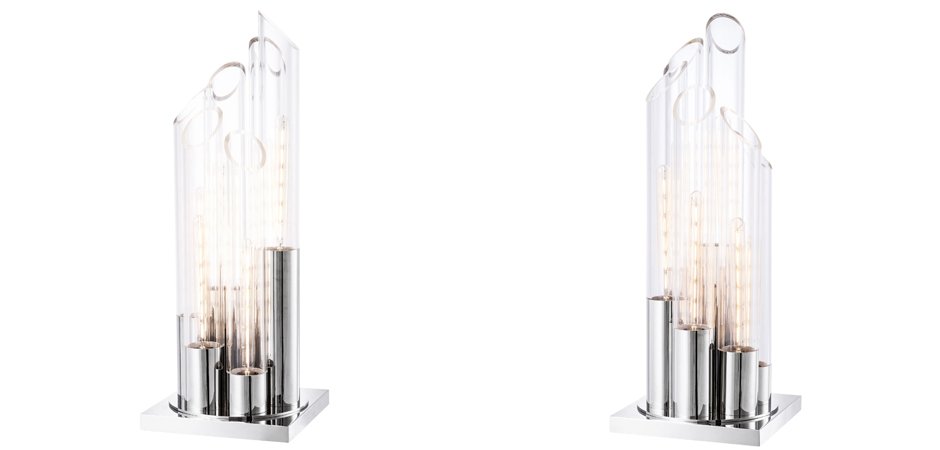 Настольная лампа Eichholtz Table Lamp Paradiso Nickel