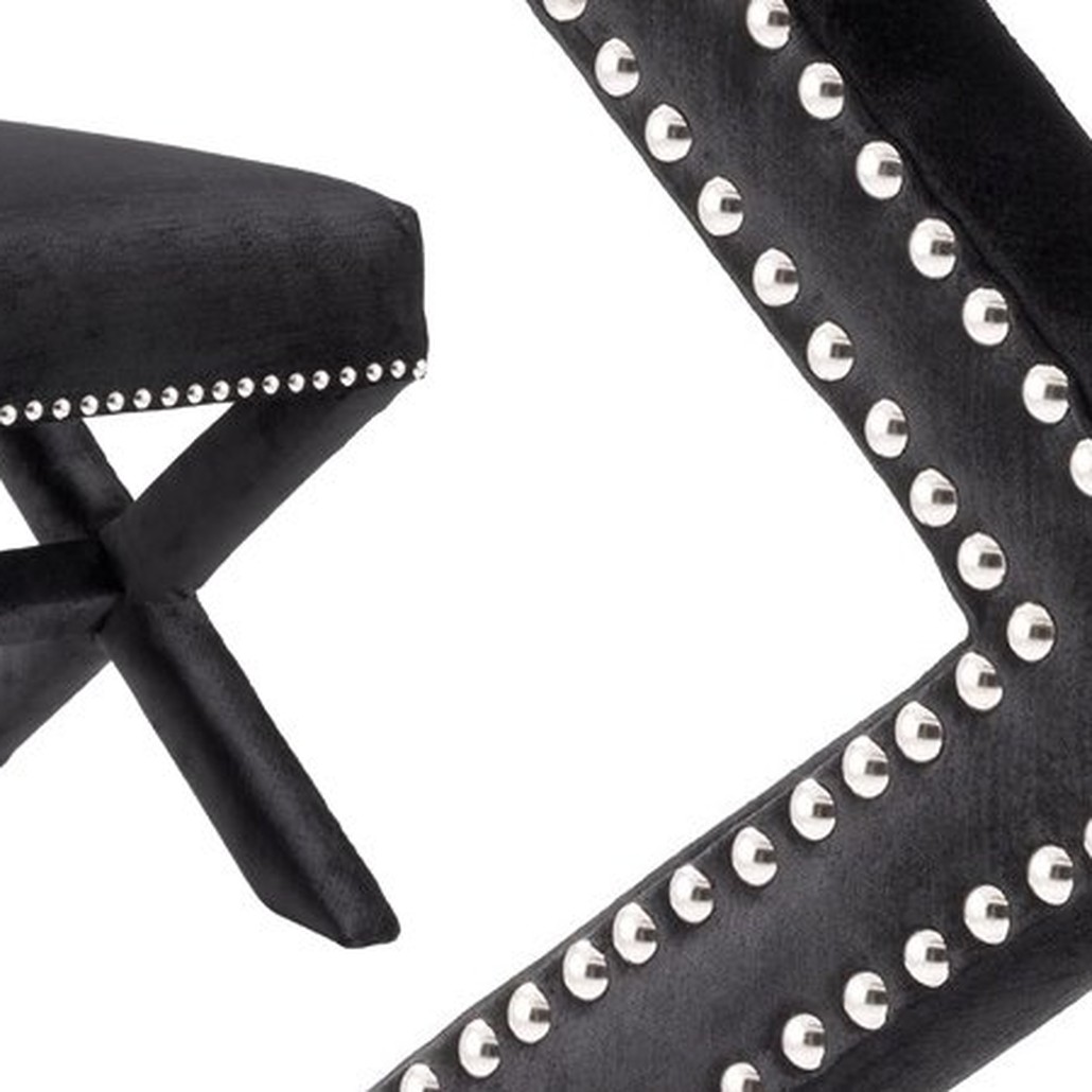 Оттоманка Eichholtz Stool Perugia Black