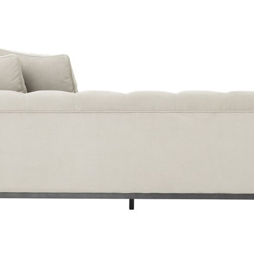 Кушетка Eichholtz Lounge Sofa Cesare Left Pebble grey