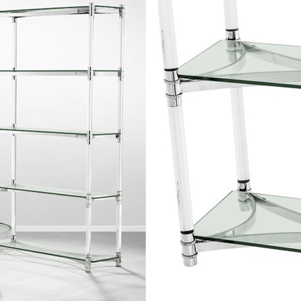 Стеллаж Eichholtz Cabinet Trento Stainless Steel