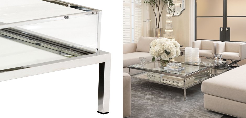 Журнальный стол Eichholtz Coffee Table Harvey Rectangular