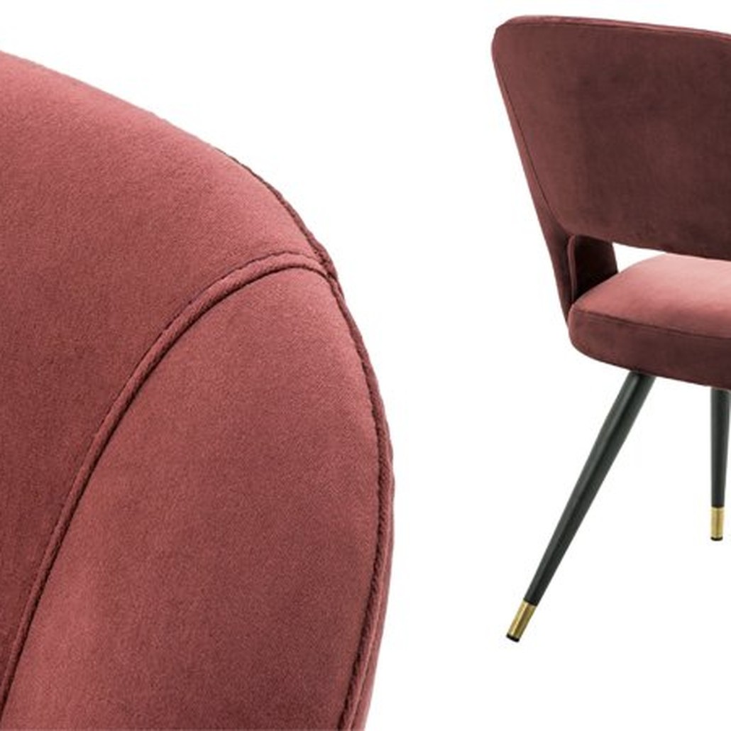 Стул Eichholtz Dining Chair Cipria Bordeaux