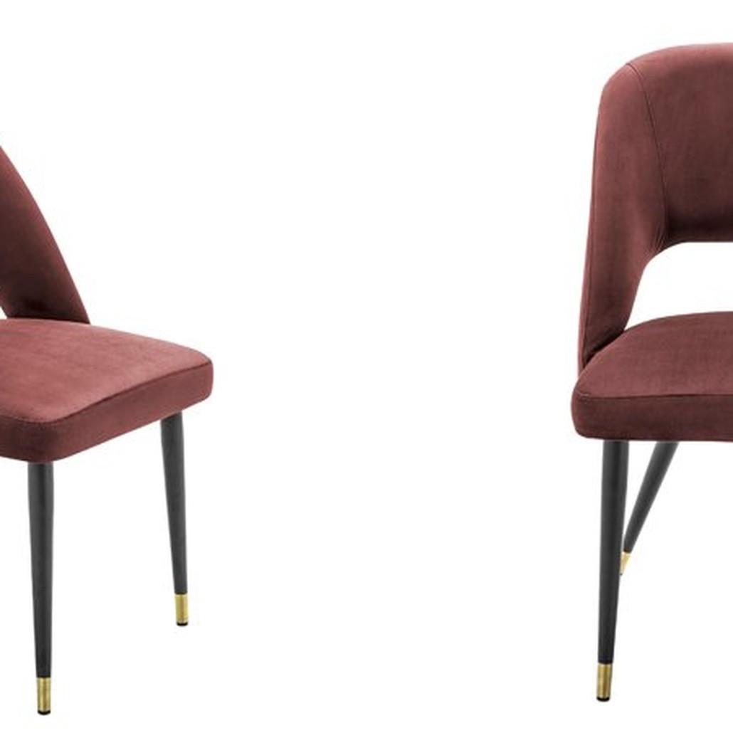Стул Eichholtz Dining Chair Cipria Bordeaux