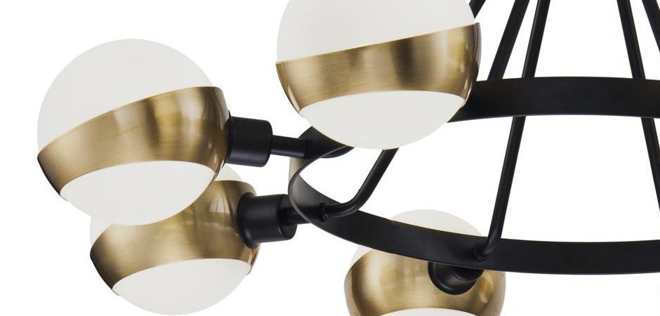 Люстра Hold Ball Brass Chandelier 8