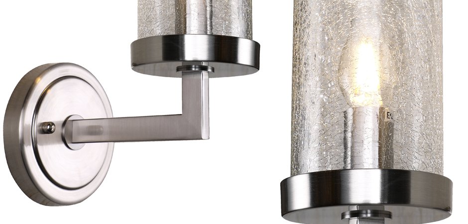 Бра LIAISON Single Arm Sconce Wall Lamp Silver
