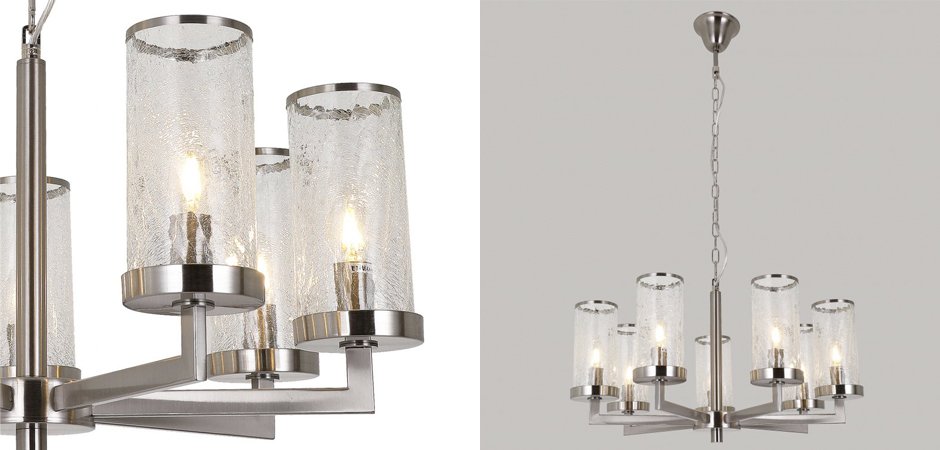 Люстра LIAISON ONE-TIER Chandelier 7 Silver