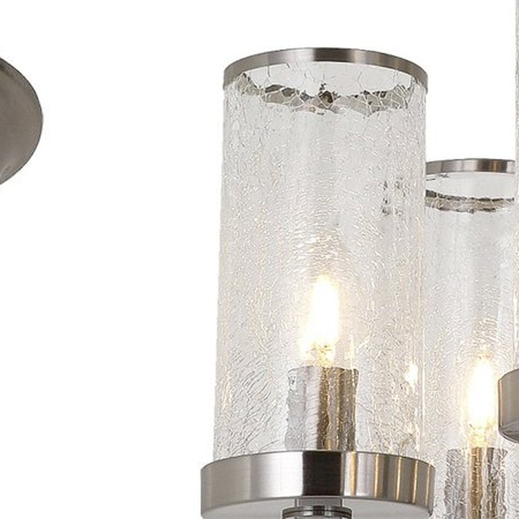 Люстра LIAISON ONE-TIER Chandelier 7 Silver