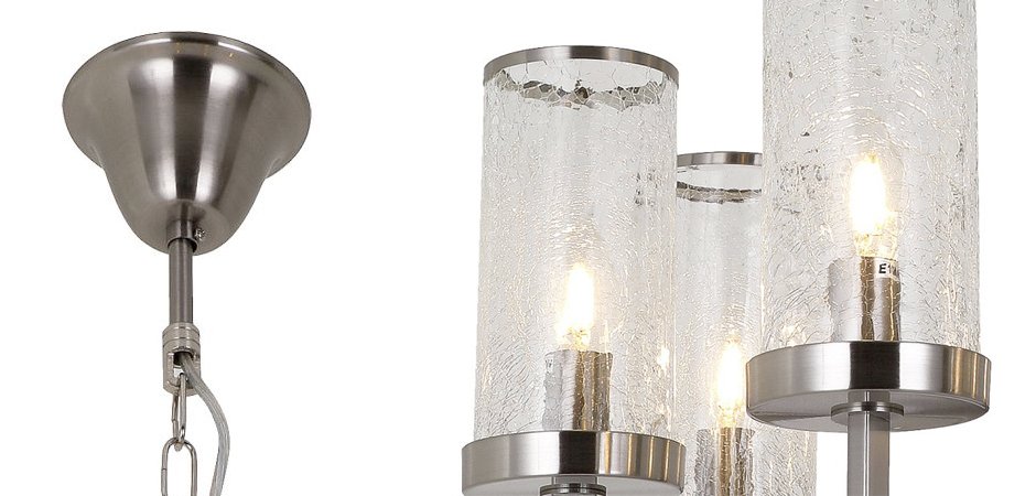 Люстра LIAISON ONE-TIER Chandelier 7 Silver