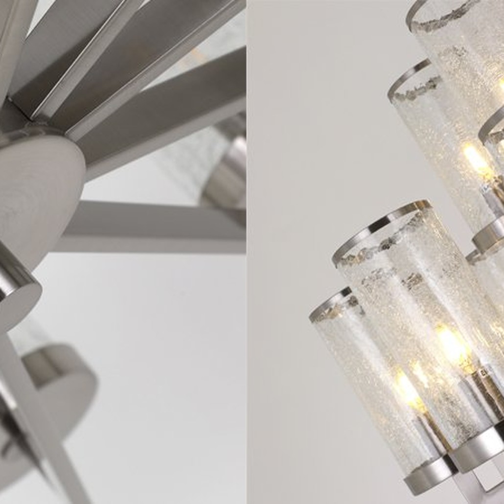 Люстра LIAISON TWO-TIER Chandelier 18 Silver