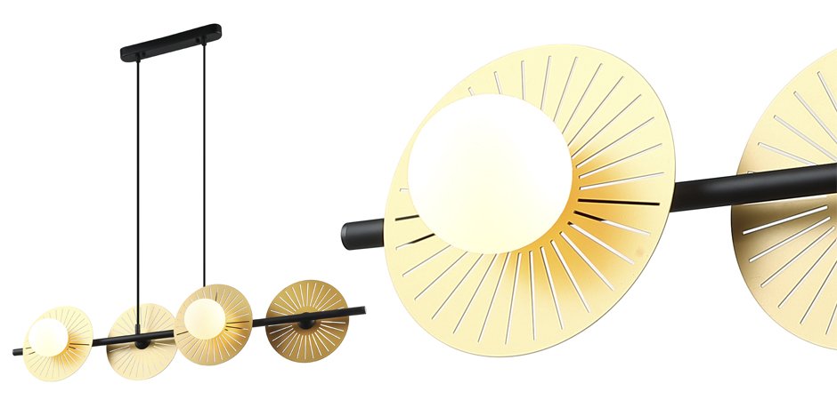 Люстра Balls & Discs Horizontal 4