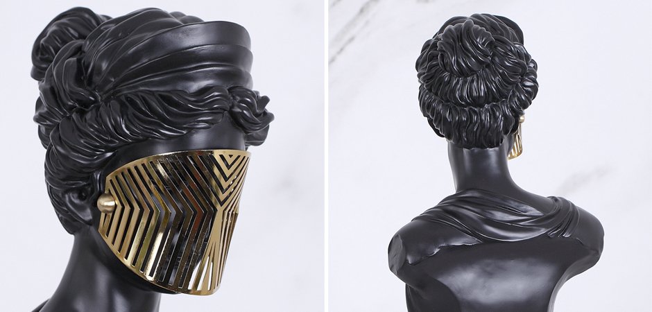 Статуэтка Bust Woman in Mask