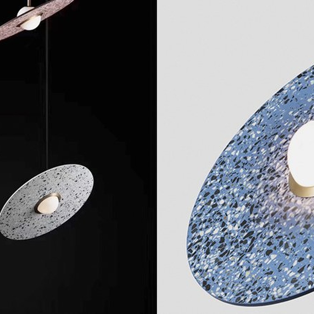 Подвесной светильник Stone Disc Haning Pendant
